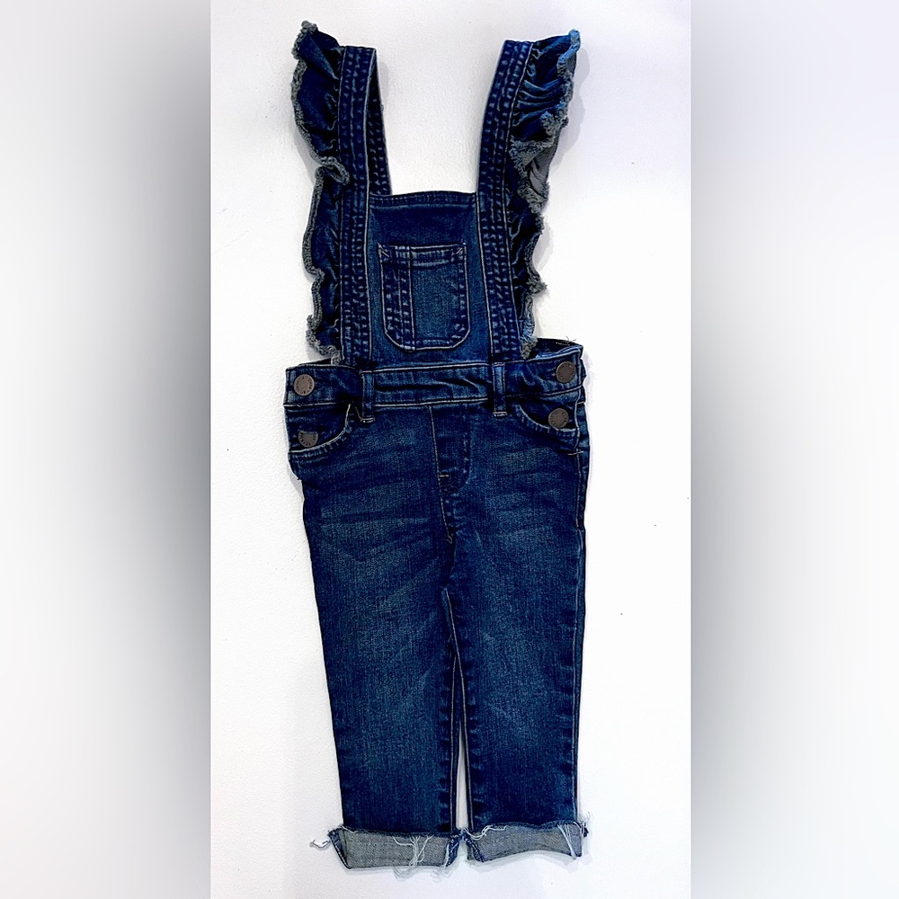 Target Art Class Ruffle Overalls 12M